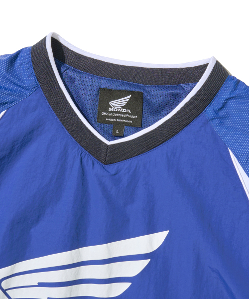 PHYPS MOTORCYCLE(フィップスモーターサイクル)の「Speed Track nylon Long sleeve Blue(Tシャツ/カットソー・レディース・その他・SMALL/MEDIUM/LARGE/X-LARGE)」の3枚目の写真