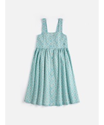 Daisy Mosaic all over woven dress