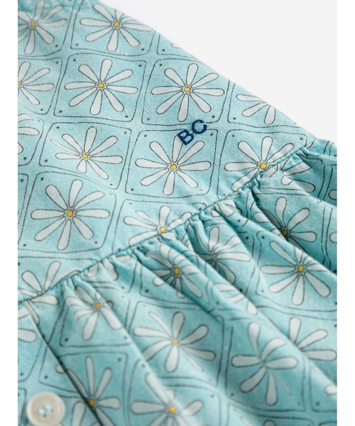 BOBO CHOSES(ボボショーズ)の「Daisy Mosaic all over woven dress(ワンピース・キッズ・ライトブルー・2-3YEAR/6-7YEAR/8YEAR/4-5YEAR)」の2枚目の写真