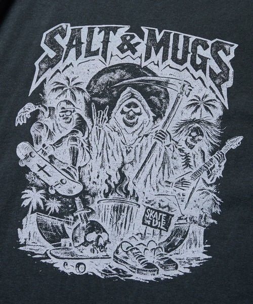 SALT&MUGS(ソルトアンドマグス)の「Metals(Tシャツ/カットソー・メンズ・ホワイト/ブラック・SMALL/MEDIUM/LARGE/X-LARGE)」の6枚目の写真