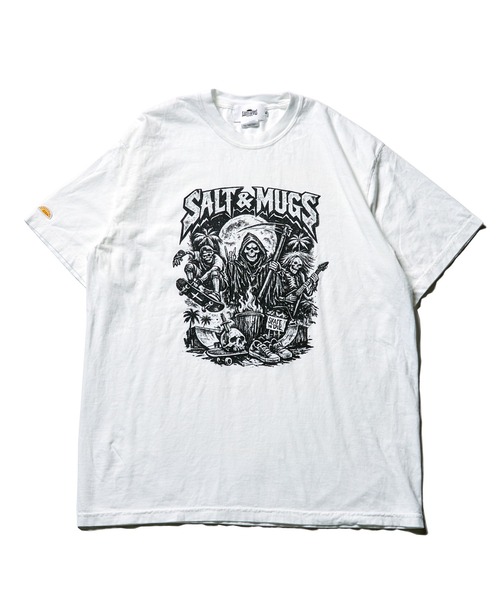SALT&MUGS(ソルトアンドマグス)の「Metals(Tシャツ/カットソー・メンズ・ホワイト/ブラック・SMALL/MEDIUM/LARGE/X-LARGE)」の4枚目の写真