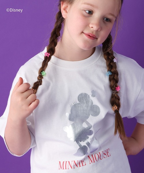 GLOBAL WORK(グローバルワーク)の「DisneyヘビロッTEE半袖/652753(Tシャツ/カットソー・キッズ・ライトブルー/その他/ブラック/オフホワイト/ベージュ系その他3/ブルー/ダークグレー・150cm/130cm/160cm/140cm)」の2枚目の写真