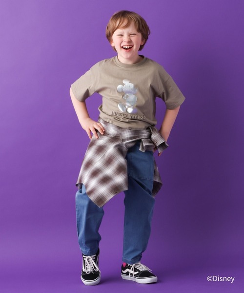 GLOBAL WORK(グローバルワーク)の「DisneyヘビロッTEE半袖/652753(Tシャツ/カットソー・キッズ・ライトブルー/その他/ブラック/オフホワイト/ベージュ系その他3/ブルー/ダークグレー・150cm/130cm/160cm/140cm)」の17枚目の写真