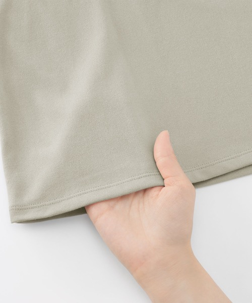 無印良品(ムジルシリョウヒン)の「婦人 UVカット吸汗速乾スリーブレスTシャツ(Tシャツ/カットソー・レディース・サンドベージュ/オフホワイト/ライトブルー/ブラック・S/M/L/XL)」の20枚目の写真