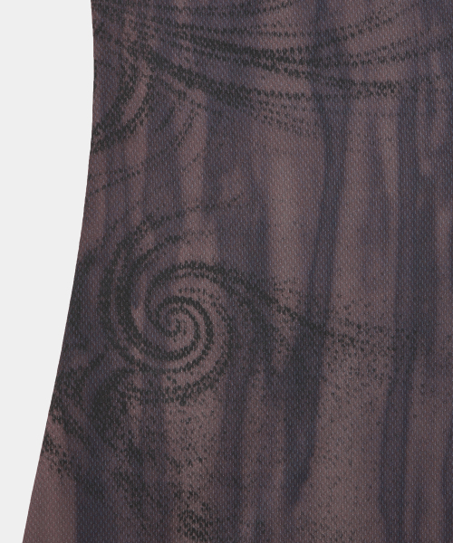 ETRE AU SOMMET(エトレオソメ)の「Side Cut-Out Mini One-Piece (Brown)(ワンピース・レディース・ダークブラウン・1/2)」の11枚目の写真