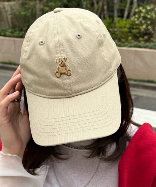 POLO BCS(ポロ ビーシーエス)の「【POLO BCS】ワンポイントベア ポロキャップ(キャップ・レディース・ブラック/ベージュ/ネイビー/ブラウン/バーガンディー・FREE)」の16枚目の写真