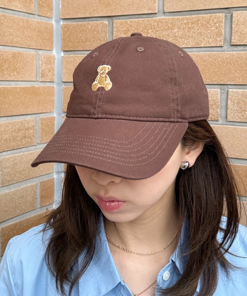POLO BCS(ポロ ビーシーエス)の「【POLO BCS】ワンポイントベア ポロキャップ(キャップ・レディース・ブラック/ベージュ/ネイビー/ブラウン/バーガンディー・FREE)」の22枚目の写真