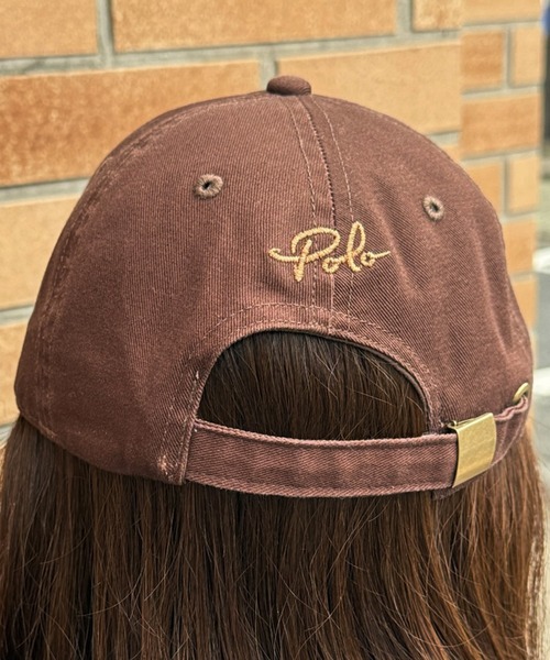 POLO BCS(ポロ ビーシーエス)の「【POLO BCS】ワンポイントベア ポロキャップ(キャップ・レディース・ブラック/ベージュ/ネイビー/ブラウン/バーガンディー・FREE)」の18枚目の写真