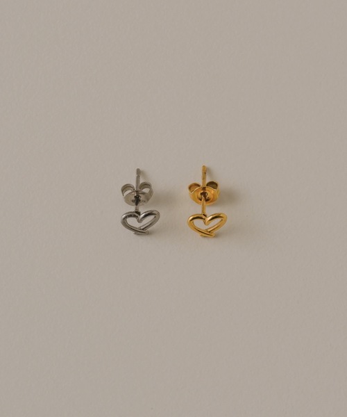 muku(ムク)の「PIERCE/HEART BREZEL(ピアス(両耳用)・レディース・シルバー/ゴールド・FREE)」の21枚目の写真