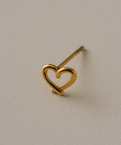 muku(ムク)の「PIERCE/HEART BREZEL(ピアス(両耳用)・レディース・シルバー/ゴールド・FREE)」の20枚目の写真