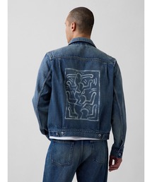 GAP（ギャップ）の「キース・ヘリング アイコンデニムジャケット（デニムジャケット）」