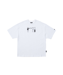 AJOBYAJO | Girls Can Shoot T-Shirt [White](Tシャツ/カットソー)