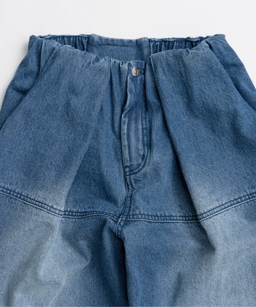 PRANK PROJECT（プランクプロジェクト）の「【2026Summer Pre-Order】ペグトップデニムパンツ / Peg-Top Denim Pants（デニムパンツ・レディース・ホワイト/ピンク/ブルー・36/38）」の22枚目の写真
