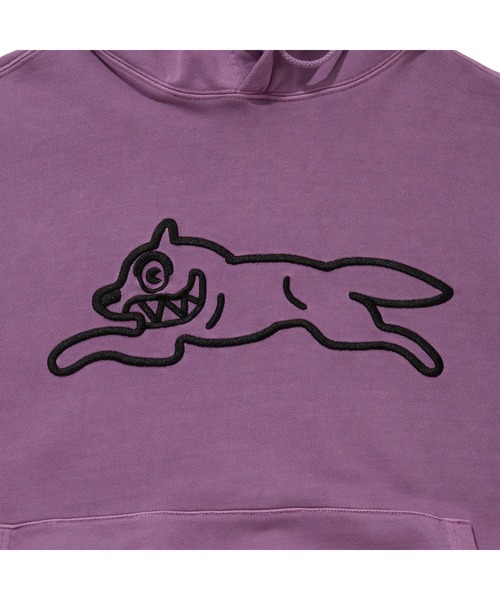 ICECREAM(アイスクリーム)の「OVERDYED HOODIE RUNNING DOG(パーカー・メンズ・ブルー/パープル/ブラック・X-LARGE/LARGE/MEDIUM)」の9枚目の写真