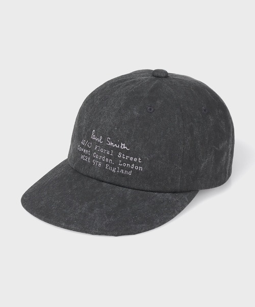 Paul Smith（ポールスミス）の「“Floral Street Address” ウォッシュドキャップ【160305 SBCAP】（キャップ・メンズ・ブルー/スミクロ・FREE）」の2枚目の写真