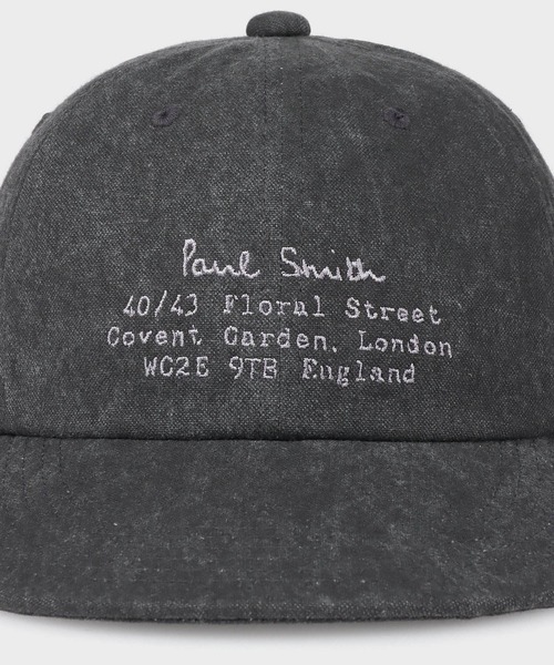 Paul Smith（ポールスミス）の「“Floral Street Address” ウォッシュドキャップ【160305 SBCAP】（キャップ・メンズ・ブルー/スミクロ・FREE）」の3枚目の写真