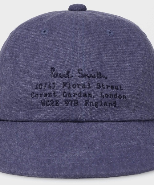Paul Smith（ポールスミス）の「“Floral Street Address” ウォッシュドキャップ【160305 SBCAP】（キャップ・メンズ・ブルー/スミクロ・FREE）」の8枚目の写真