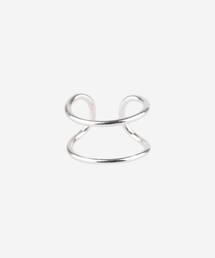 SILVERTAG（シルバータグ）の「SIE-26SS6 925シルバー デュアルイヤーカフ（ピアス（両耳用））」