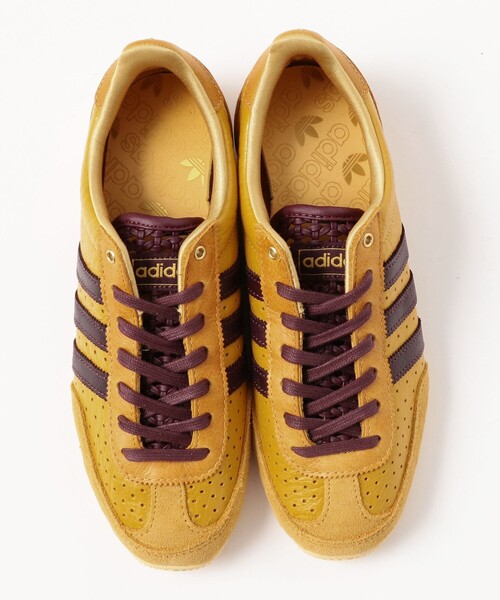 adidas(アディダス)の「adidas / JAPAN W(スニーカー・レディース・ダークブラウン/イエロー・24.5cm/24.0cm/23.5cm/23.0cm/25.0cm)」の4枚目の写真