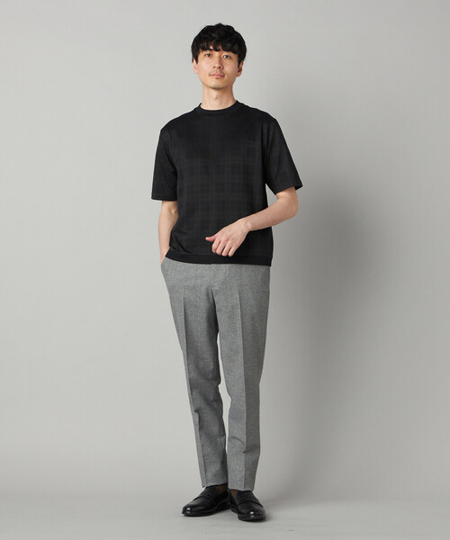 COMME CA MEN(コムサメン)の「〔IL PRINCIPE〕ジャージー Tシャツ(Tシャツ/カットソー・メンズ・ライトグレー/ブラック/チャコールグレー・M/L)」の12枚目の写真