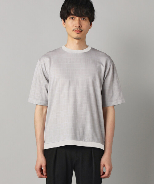 COMME CA MEN(コムサメン)の「〔IL PRINCIPE〕ジャージー Tシャツ(Tシャツ/カットソー・メンズ・ライトグレー/ブラック/チャコールグレー・M/L)」の19枚目の写真