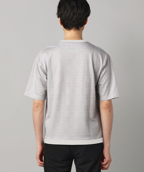 COMME CA MEN(コムサメン)の「〔IL PRINCIPE〕ジャージー Tシャツ(Tシャツ/カットソー・メンズ・ライトグレー/ブラック/チャコールグレー・M/L)」の21枚目の写真