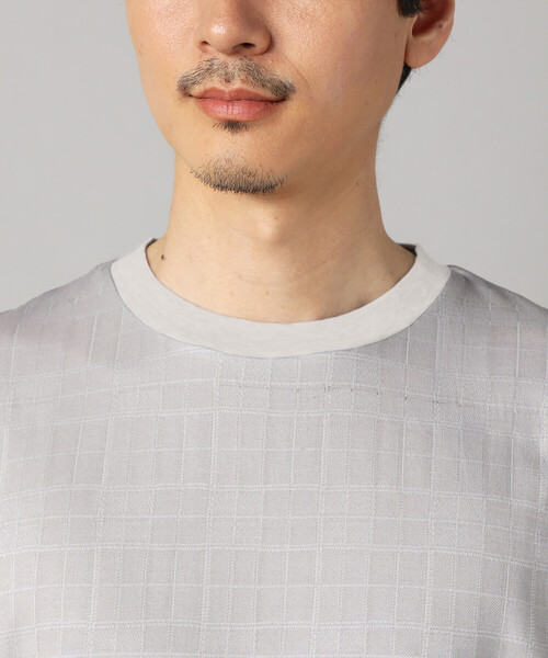 COMME CA MEN(コムサメン)の「〔IL PRINCIPE〕ジャージー Tシャツ(Tシャツ/カットソー・メンズ・ライトグレー/ブラック/チャコールグレー・M/L)」の22枚目の写真