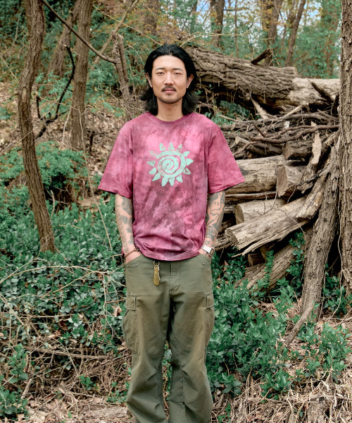 MOSQUITO MURDERERS(モスキートマーダラーズ)の「Stardust WASHING T-SHIRT -Rose red(Tシャツ/カットソー・メンズ・その他・1/2/3/0)」の2枚目の写真