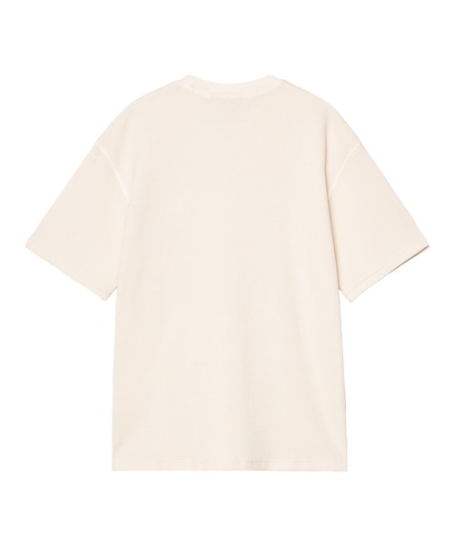 Carhartt WIP(カーハートダブリューアイピー)の「S/S Nelson Waffle T-Shirt(Tシャツ/カットソー・メンズ・アイボリー/ブルー系その他2/ブラック/グリーン系その他・SMALL/MEDIUM/LARGE)」の5枚目の写真