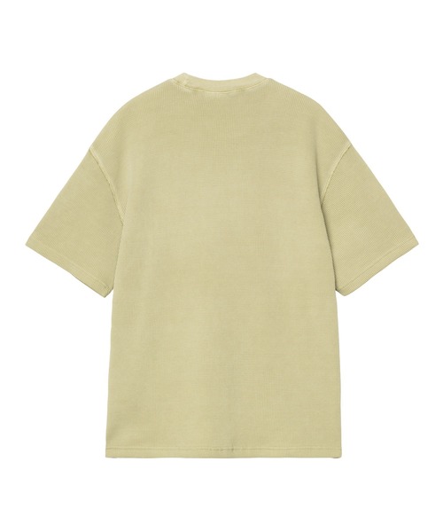 Carhartt WIP(カーハートダブリューアイピー)の「S/S Nelson Waffle T-Shirt(Tシャツ/カットソー・メンズ・アイボリー/ブルー系その他2/ブラック/グリーン系その他・SMALL/MEDIUM/LARGE)」の7枚目の写真