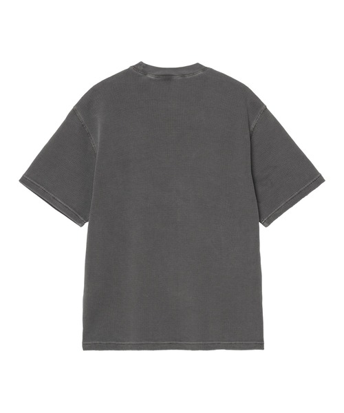 Carhartt WIP(カーハートダブリューアイピー)の「S/S Nelson Waffle T-Shirt(Tシャツ/カットソー・メンズ・アイボリー/ブルー系その他2/ブラック/グリーン系その他・SMALL/MEDIUM/LARGE)」の8枚目の写真