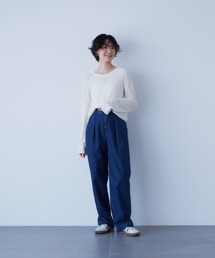 YANUK | タックパンツ(デニムパンツ)