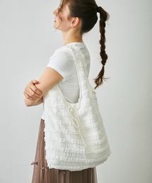 Lunea | レースフリルトートバッグ / lace frill tote bag(トートバッグ)