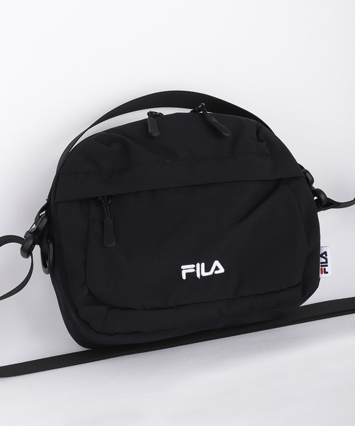 FILA(フィラ)の「FILA / フィラ ミニショルダーバッグ 斜めがけ 軽量 コンパクト ナイロン 小さめ(ショルダーバッグ・メンズ・グレー/ベージュ/ブラック・FREE)」の2枚目の写真