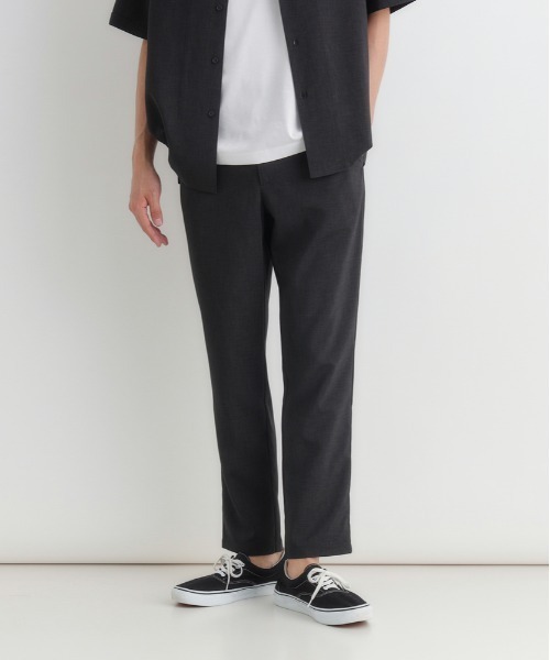 BACK NUMBER(バックナンバー)の「リネンライクイージーパンツ(その他パンツ・メンズ・ダークグレー/ブラウン/グレー・M/L/XL/S)」の3枚目の写真