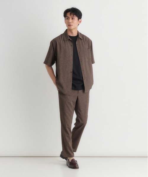 BACK NUMBER(バックナンバー)の「リネンライクイージーパンツ(その他パンツ・メンズ・ダークグレー/ブラウン/グレー・M/L/XL/S)」の7枚目の写真