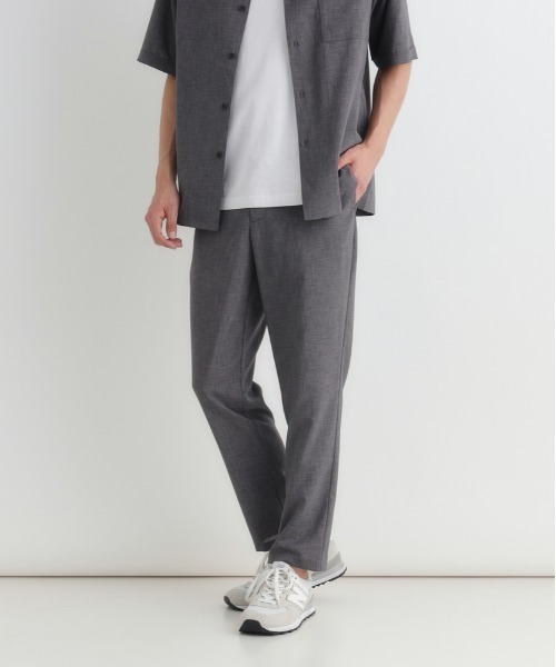 BACK NUMBER(バックナンバー)の「リネンライクイージーパンツ(その他パンツ・メンズ・ダークグレー/ブラウン/グレー・M/L/XL/S)」の9枚目の写真
