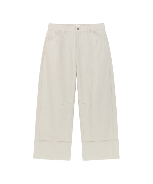 THECOLDESTMOMENT(ザコールデストモーメント)の「TCM cut out offset pocket pants (beige)(その他パンツ・レディース・その他・SMALL/MEDIUM/LARGE)」の8枚目の写真