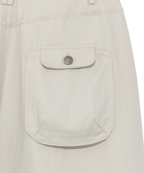 THECOLDESTMOMENT(ザコールデストモーメント)の「TCM cut out offset pocket pants (beige)(その他パンツ・レディース・その他・SMALL/MEDIUM/LARGE)」の5枚目の写真