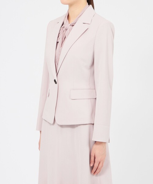 EPOCA(エポカ)の「【24 TWENTY FOUR JACKET COOL】 テーラードジャケット(テーラードジャケット・レディース・ピンク系その他2/ホワイト・40)」の9枚目の写真