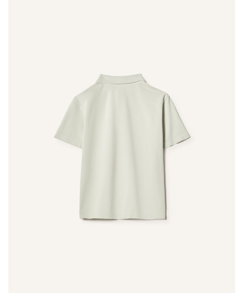 Maison Kitsune(メゾンキツネ)の「FOX HEAD KID POLO(ポロシャツ・キッズ・ライトグレー/ベビーピンク/ネイビー・8/6/4/12/10)」の22枚目の写真