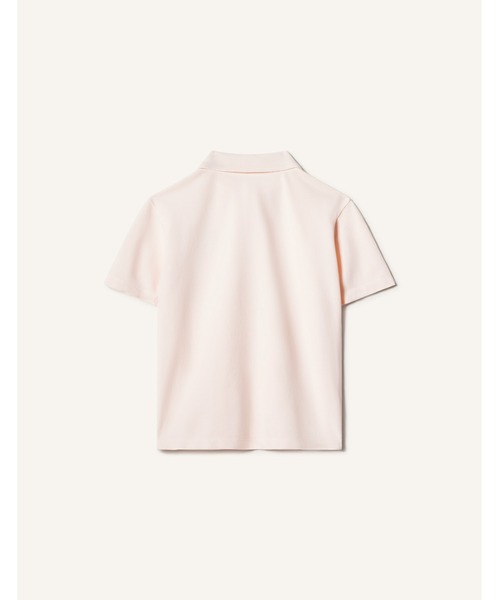 Maison Kitsune(メゾンキツネ)の「FOX HEAD KID POLO(ポロシャツ・キッズ・ライトグレー/ベビーピンク/ネイビー・8/6/4/12/10)」の14枚目の写真