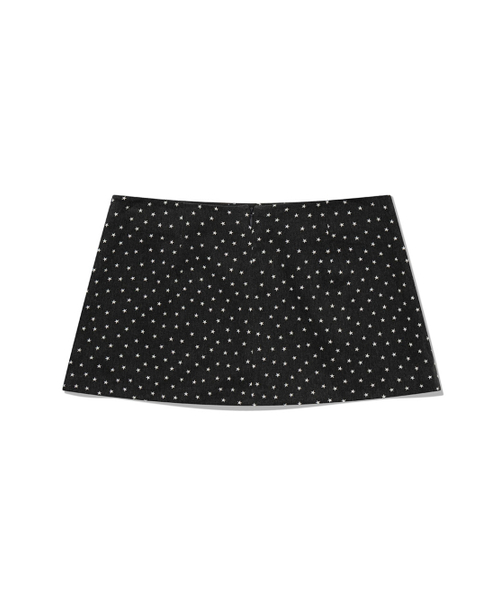 UGLY SHADOW（アグリーシャドウ）の「PIGMENT STAR MINI SKIRT(CHARCOAL)（スカート・レディース・その他・SMALL/MEDIUM）」の5枚目の写真