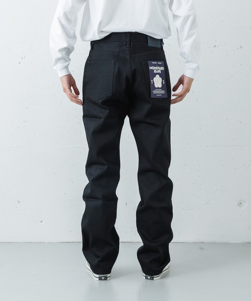 URBAN RESEARCH(アーバンリサーチ)の「MOMOTARO JEANS #100 STANDARD STRAIGHT(デニムパンツ・メンズ・ブラック・42/40/38/36/34/33/32/31/30/29/28/27/26)」の4枚目の写真