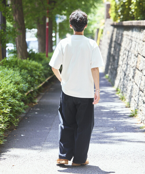 FREAK'S STORE(フリークスストア)の「HEAVY WEIGHT/ヘビーウェイト ショートスリーブ クルーネック ポケットTシャツ/10.5オンス(Tシャツ/カットソー・メンズ・その他9/レッド/ホワイト/オフホワイト/ライトグレー/ブラック・LARGE/MEDIUM/SMALL)」の9枚目の写真