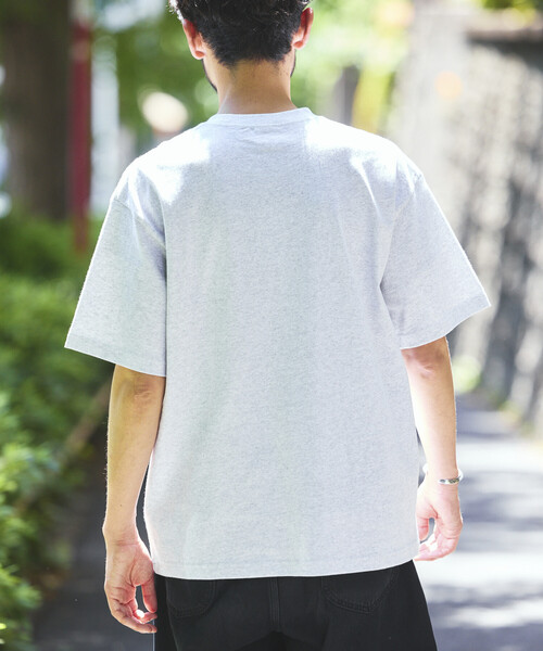 FREAK'S STORE(フリークスストア)の「HEAVY WEIGHT/ヘビーウェイト ショートスリーブ クルーネック ポケットTシャツ/10.5オンス(Tシャツ/カットソー・メンズ・その他9/レッド/ホワイト/オフホワイト/ライトグレー/ブラック・LARGE/MEDIUM/SMALL)」の18枚目の写真