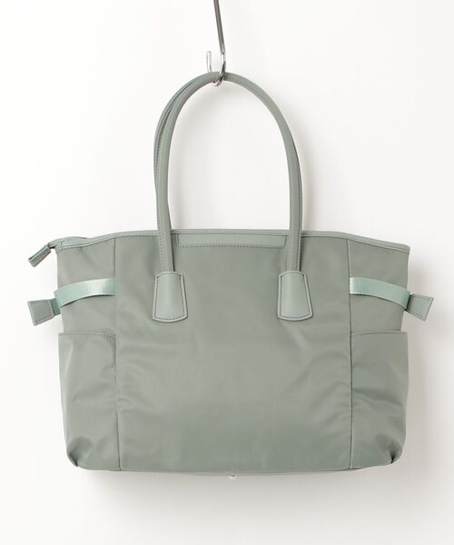 MAISON mou（メゾンムー）の「【 NATURAL BEAUTY BAG & WALLET 】 ミラ トートバッグ A4収納 撥水（トートバッグ・レディース・グリーン/ブラック/ベージュ・FREE）」の4枚目の写真