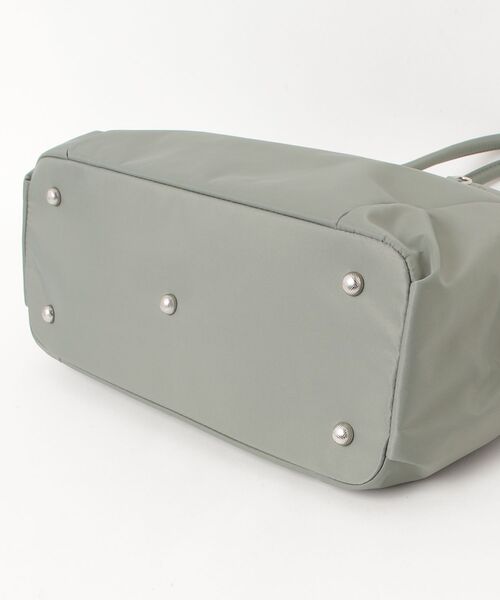 MAISON mou（メゾンムー）の「【 NATURAL BEAUTY BAG & WALLET 】 ミラ トートバッグ A4収納 撥水（トートバッグ・レディース・グリーン/ブラック/ベージュ・FREE）」の5枚目の写真