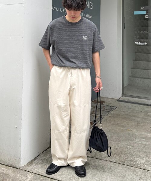 CIAOPANIC TYPY(チャオパニックティピー)の「【ユニセックス】イージーサマーデニムパンツ(デニムパンツ・メンズ・ブルー/サックスブルー/ホワイト/ネイビー・MEDIUM/LARGE)」の8枚目の写真