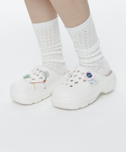 X ROCKFISH] HAYDEN CLOG, WHITE（サンダル）｜OHESHIO（オヘシオ）の